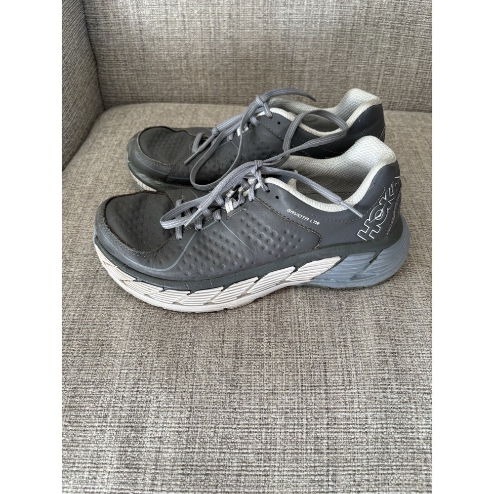 Hoka One One Women's Gaviota LTR Running Shoes‎ Gray Sz 8
